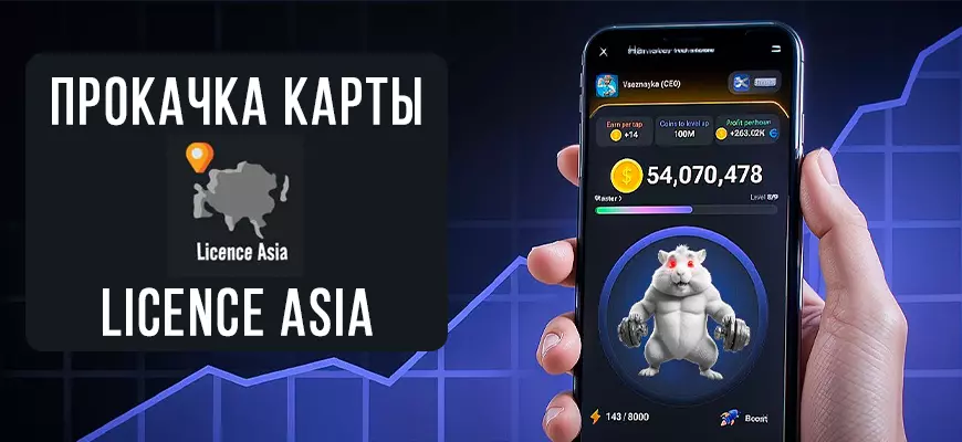 Карта Licence Asia в Hamster Kombat