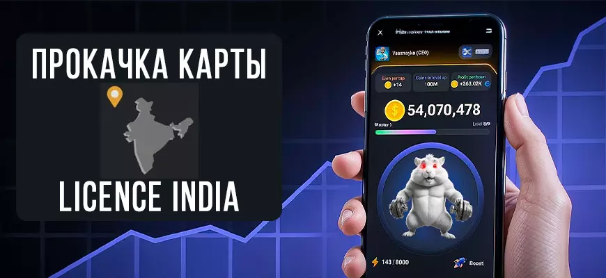 Карта Licence India в Hamster Kombat